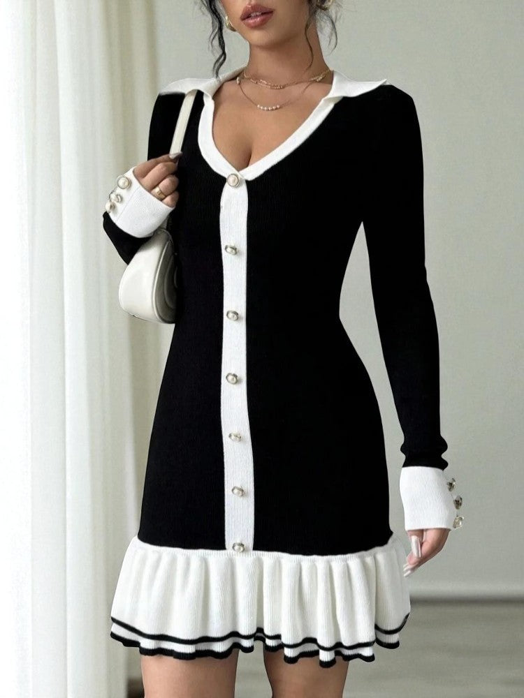 Women's French Chanel-style Casual Dress