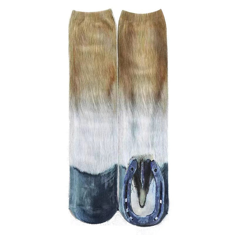 3D Animal Paw Tube Socks Funny Creative