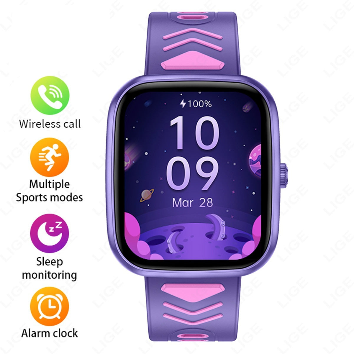 Bluetooth Calling Sleep Detection Multi-functional Smart Children's Watch For Students And Teenagers