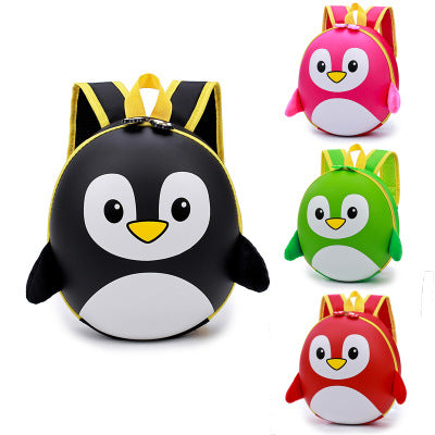 Cartoon Little Penguin Hard Shell Bag