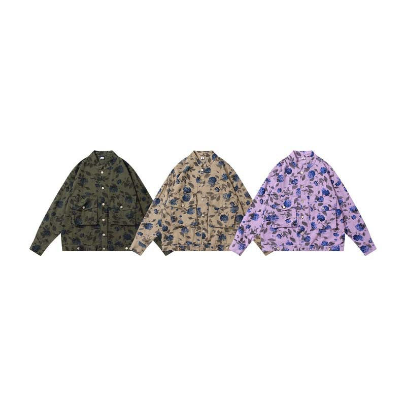 Youth Casual Lapel Solid Color Jacket