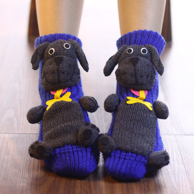 Warm Socks Women's Thick Line  Christmas Socks