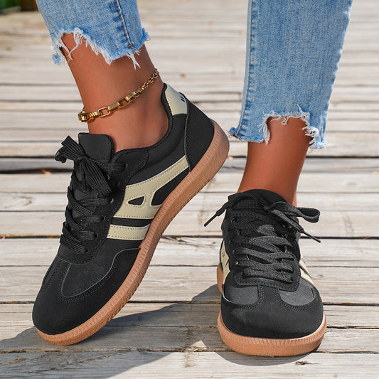 Flat Casual Outdoor Non-slip German Training Shoes Lace-up And No Shoe Box