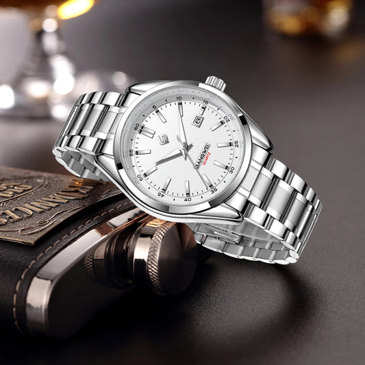 Simple Men's Luminous Waterproof Quartz Watch