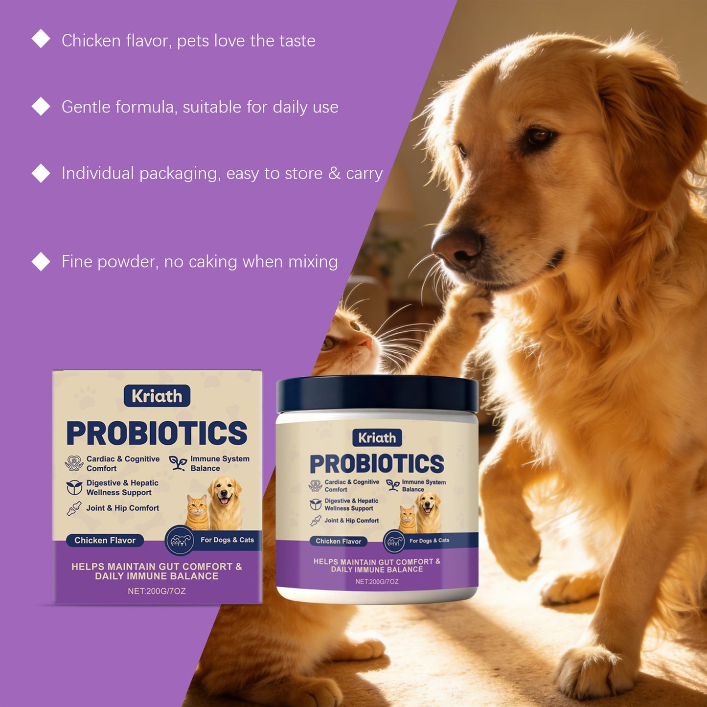 Probiotic Powder For Pet Intestinal Care