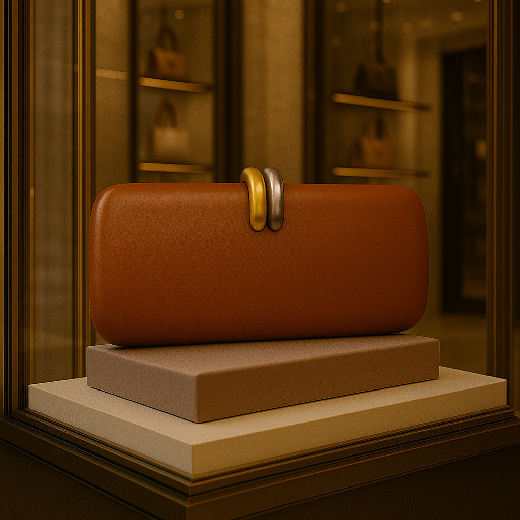 Clutch Bag Shape Crossbody Single Shoulder Dinner Bag