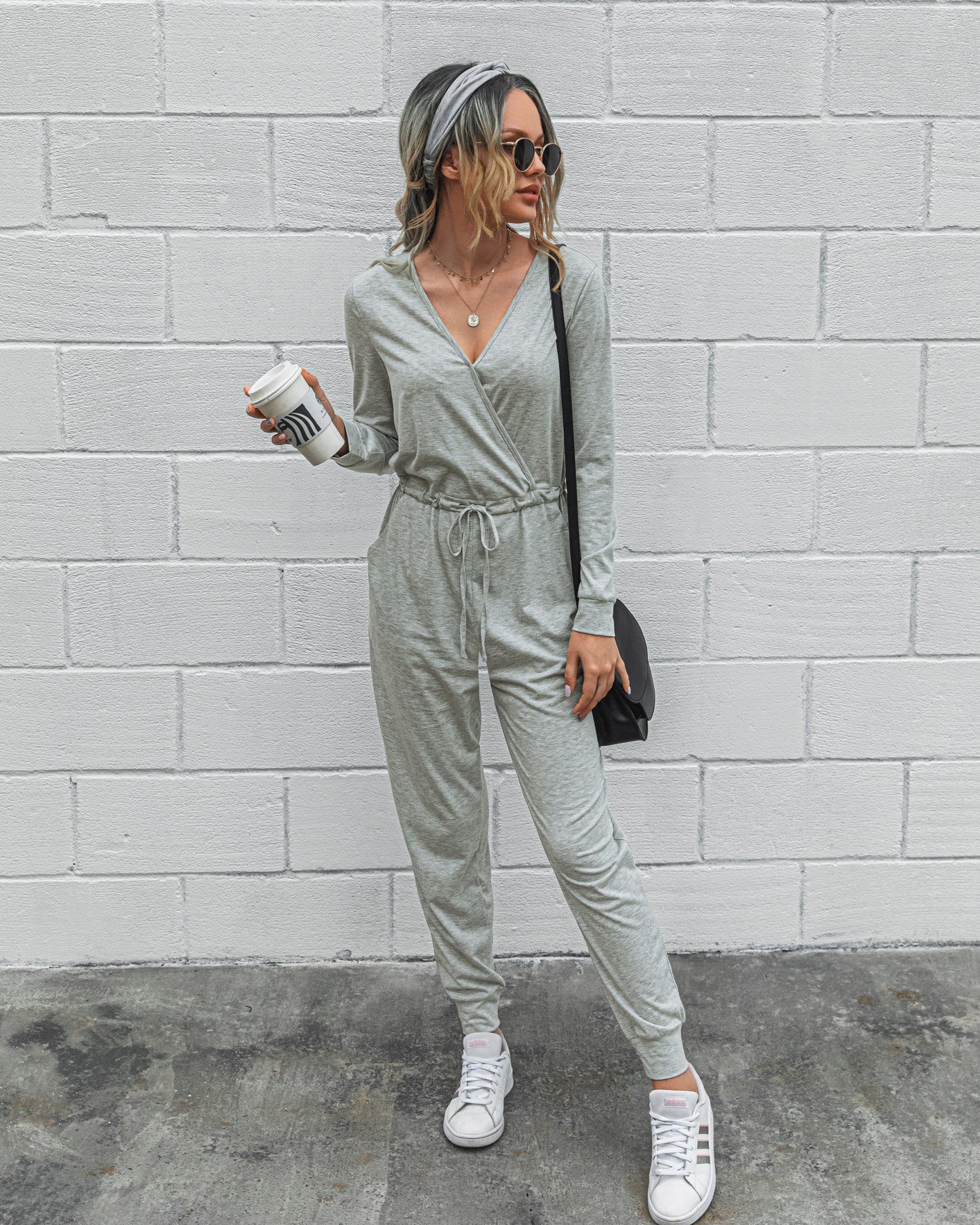 Slim Fit Slankende Europæiske Og Amerikanske Dametøjs-Jumpsuit