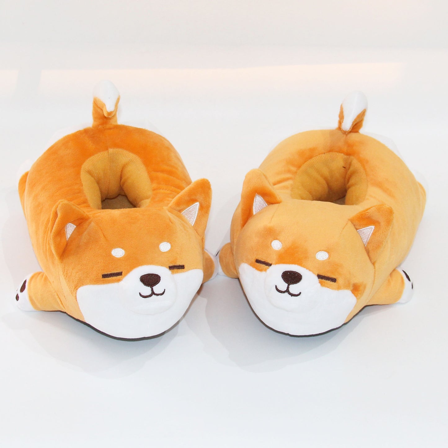 Cute Soft Adorable Corgi Shiba Inu Dog Slippers Animal