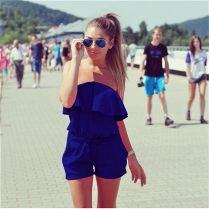 Women's Polyester Jumpsuit Loose