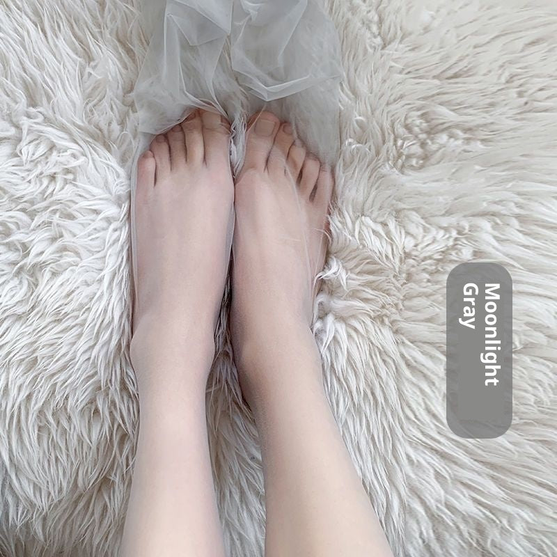 Women's Solid Color Casual Sheer To Waist Pantyhose