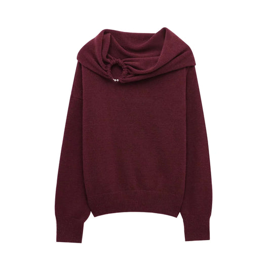 Women's Fashion Off-the-shoulder Sweater
