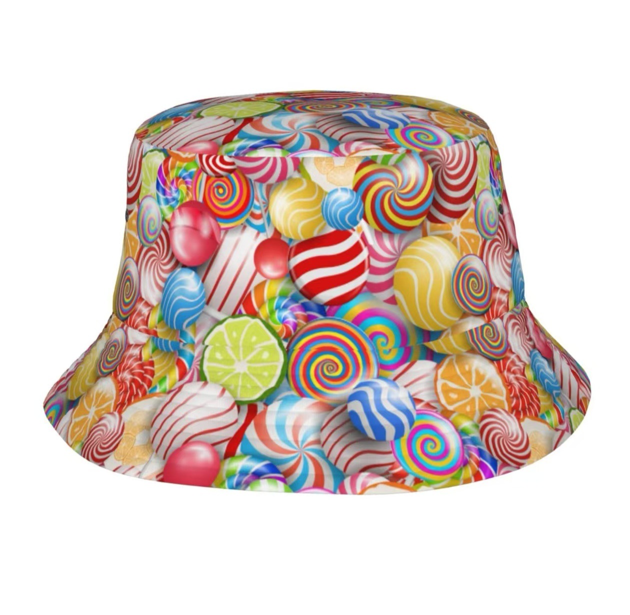 Creative Pattern Series Double-sided Wear Sunshade Breathable Bucket Hat