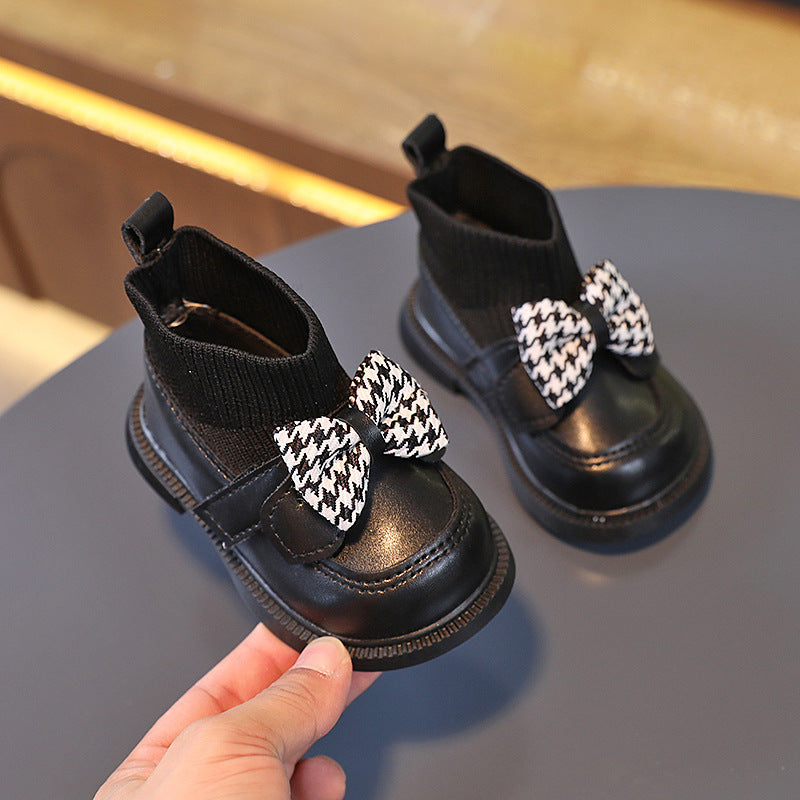 Baby Pumps Blød Bund Småbørnssko Dame Små Børnesko Lædersko