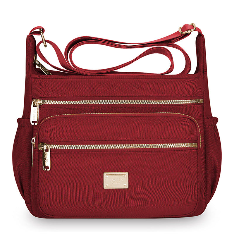 Multi-compartment Versatile Shoulder Bag Perfect For Moms In Their Middle Yearsideal For Commuting And Everyday Outings