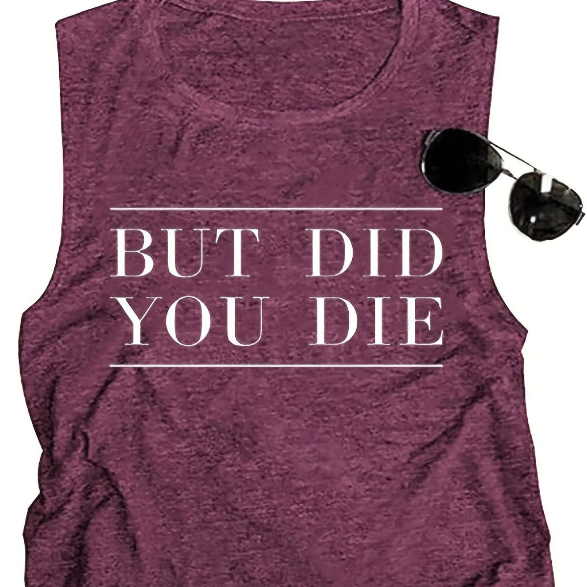 Fashion Letter Printing Popular Round Neck Vest