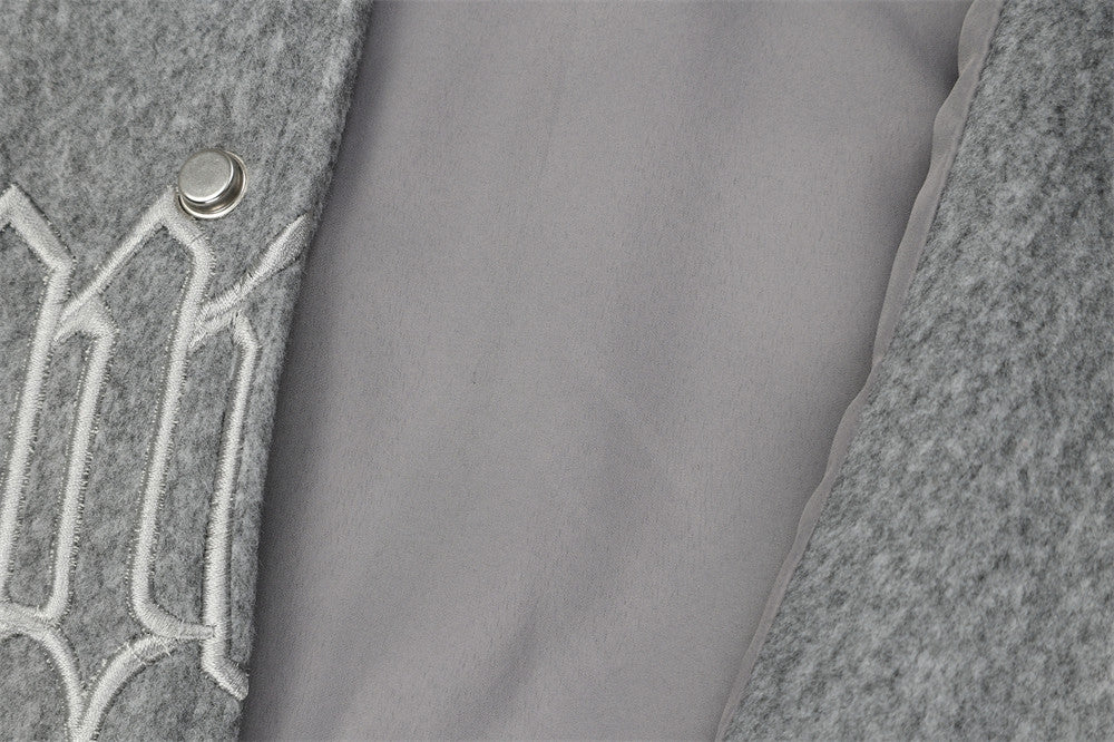 Men's Casual Contrast Color Splicing Coat