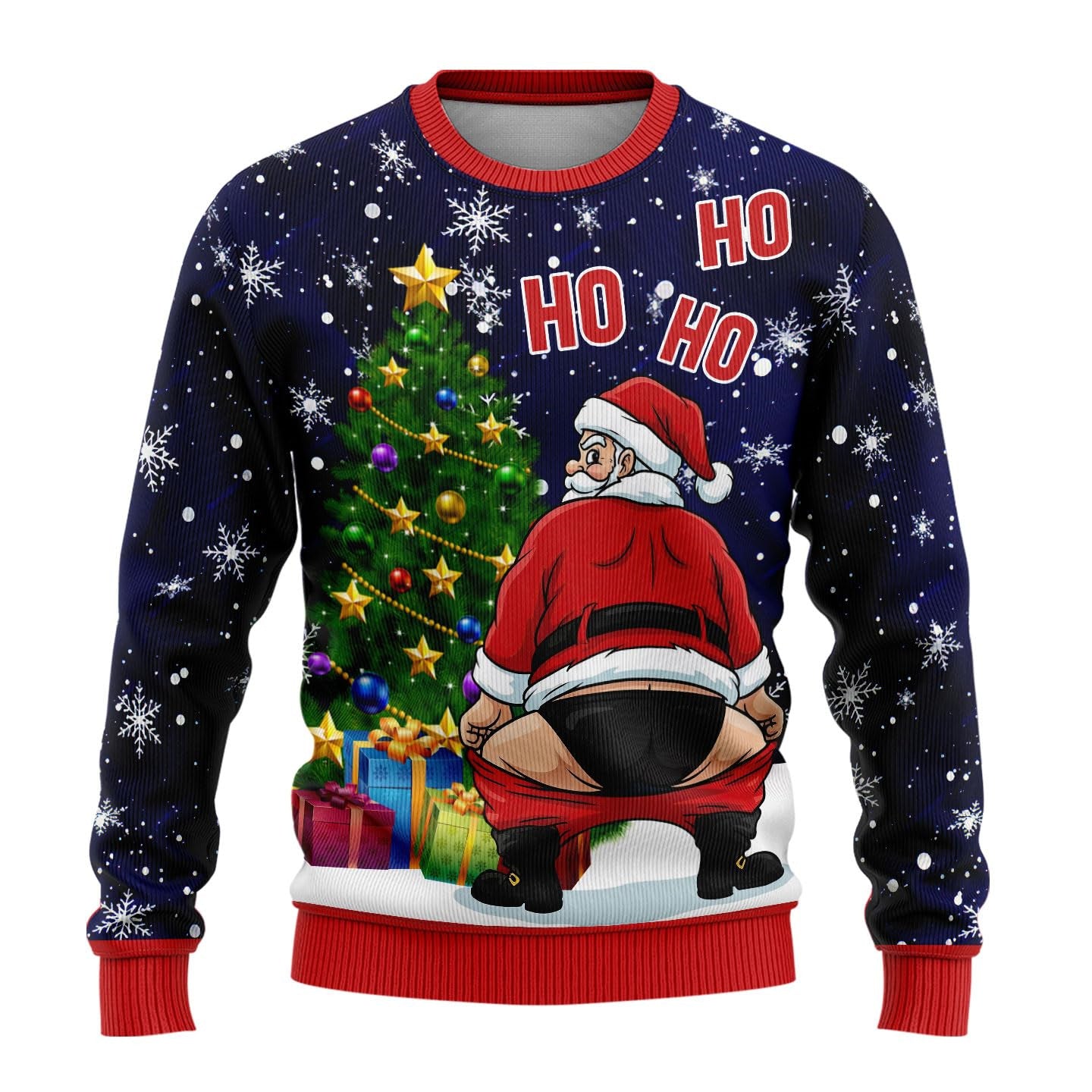 Round Neck Sweatshirt Fun Women's Sweater