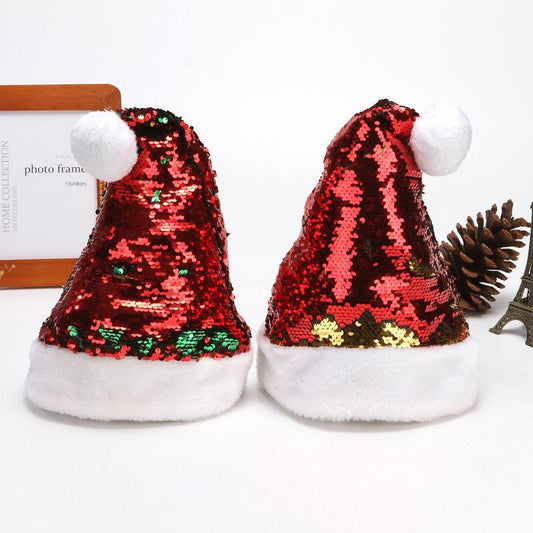 Women's Fashion Short Plush Christmas Hat