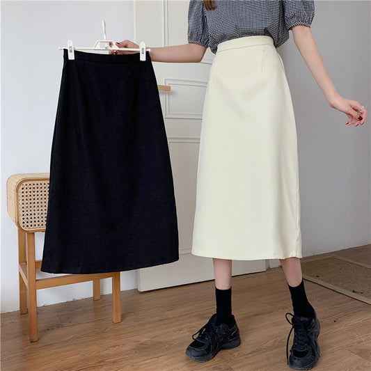 Hong Kong Style Fashion Skirt Summer New High Waist Look Taller