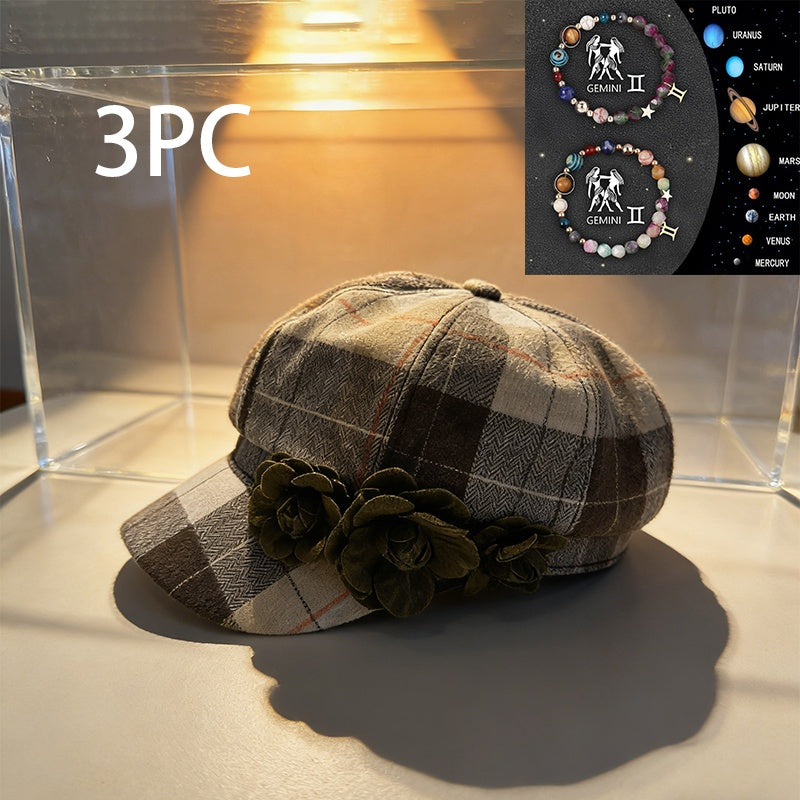 British-style Casual Painter Hat That Is Versatile And Can Show Off Your Face