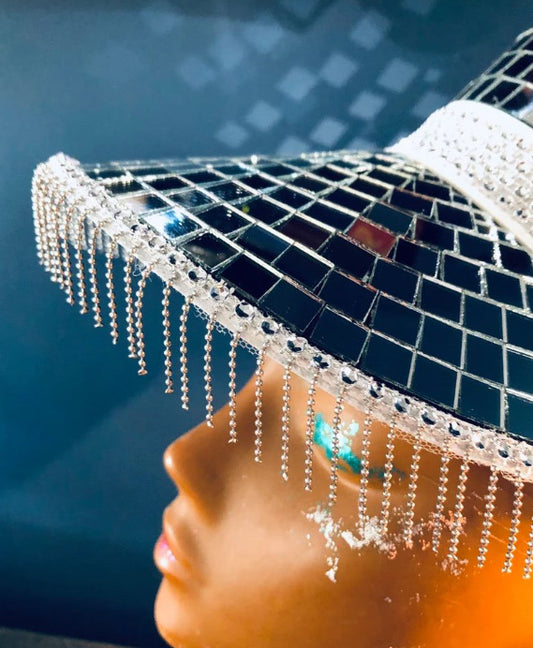 Discosolhat Diskokugle Festivalvisir Dekoration