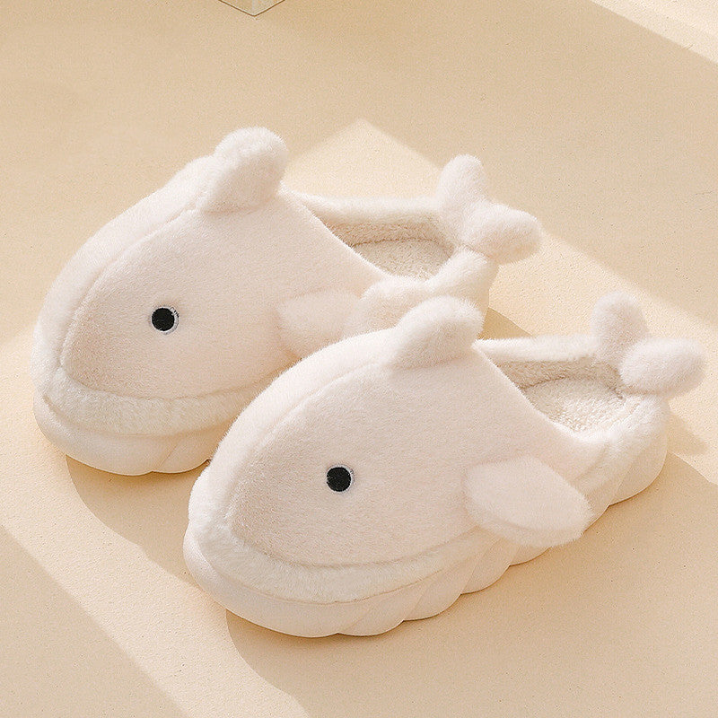 Cotton Slippers Women's Winter Home Thick Soled Lovers