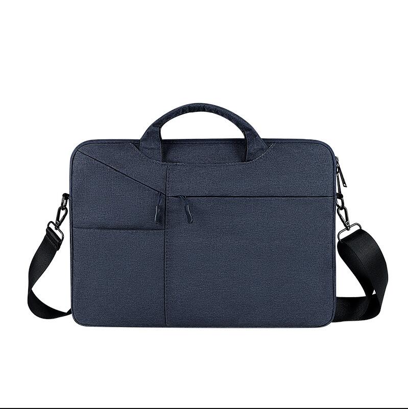 Oxford Cloth Solid Color One Shoulder Laptop Bag