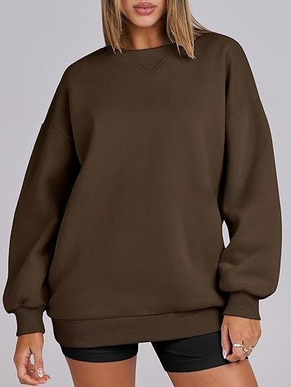 Dame Sweater Uld Rund Hals Pullover Top