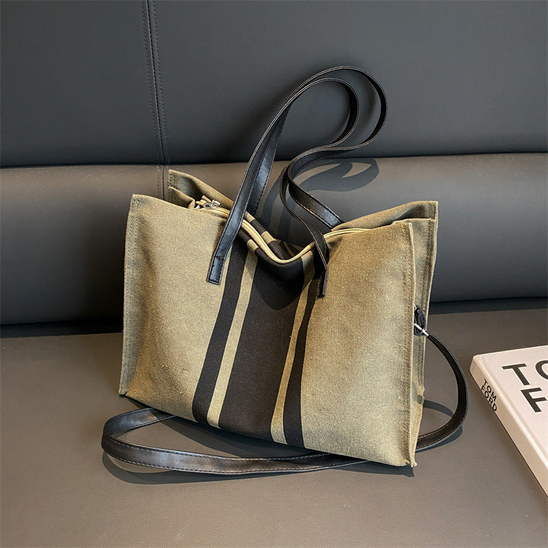 Women's Fashion Large Capacity Crossbody Canvas Bag