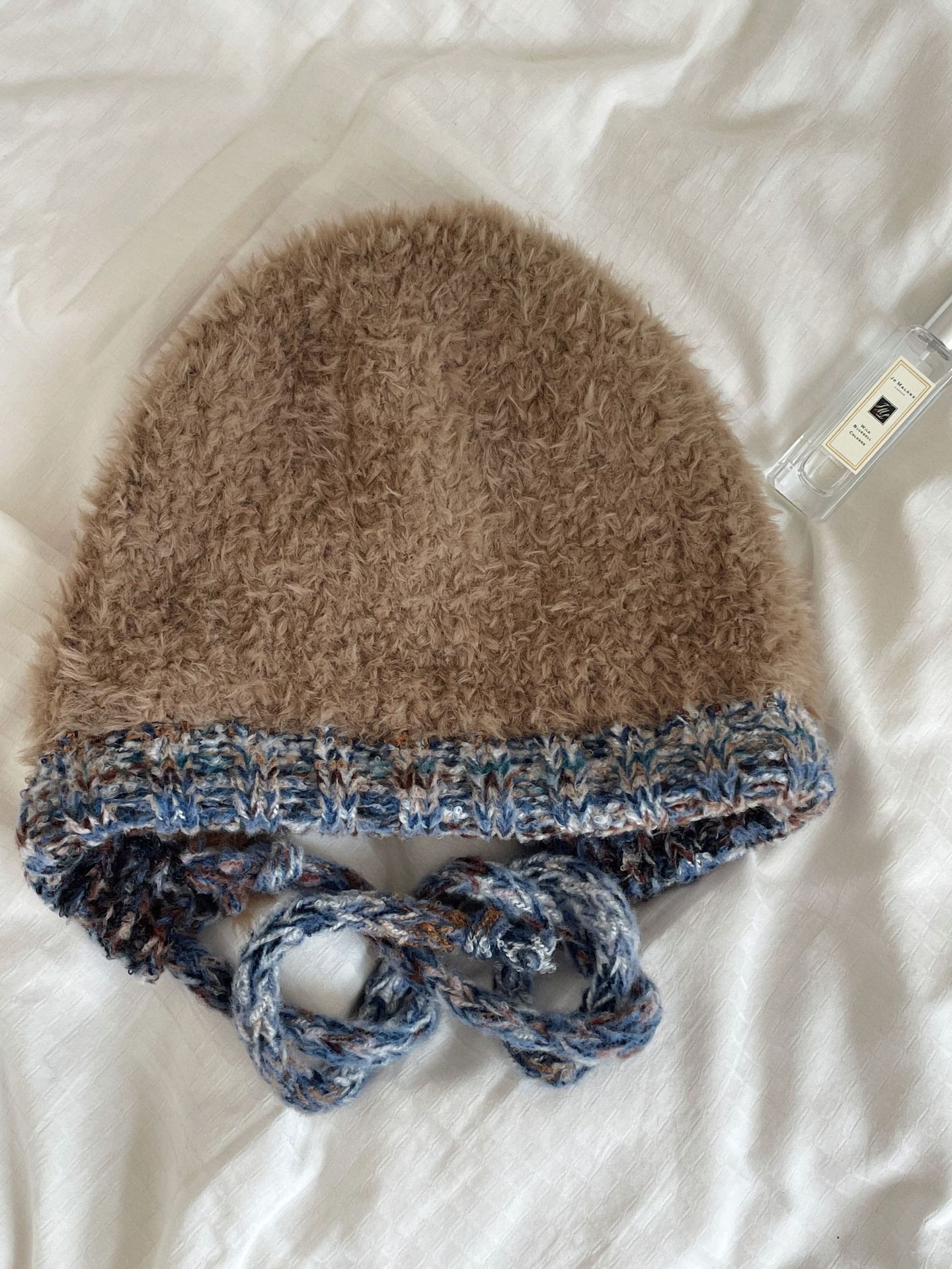 Big Head Circumference Plush Knitted Hat Children