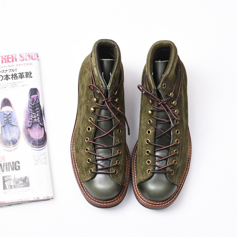 Short Face Boots Couple Models Martin Boots Men's Outdoor Boots