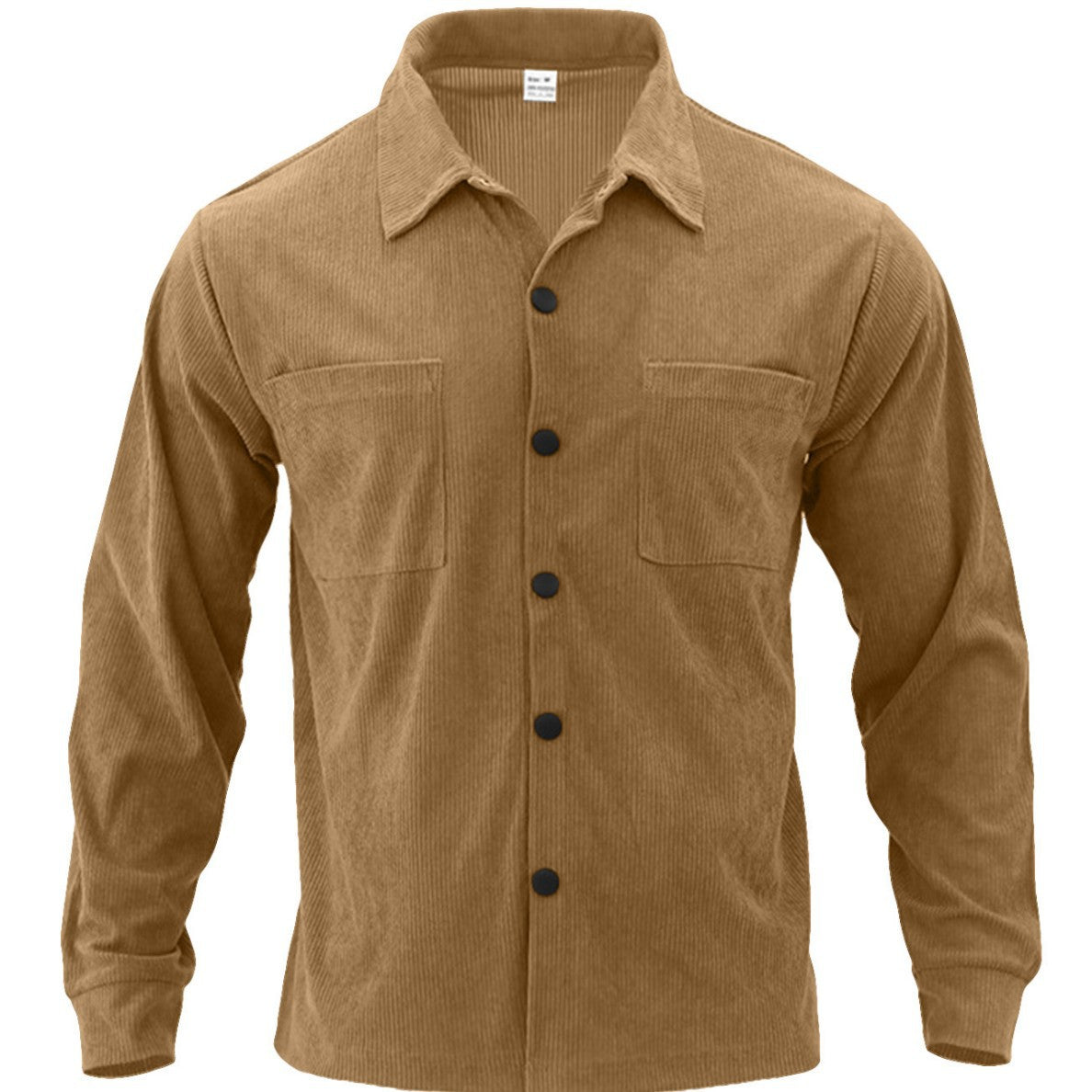 Casual Fashion Polo Collar Multi-pocket Jacket Top