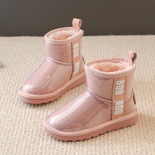 Fleece Thickened Large Cotton Shoes