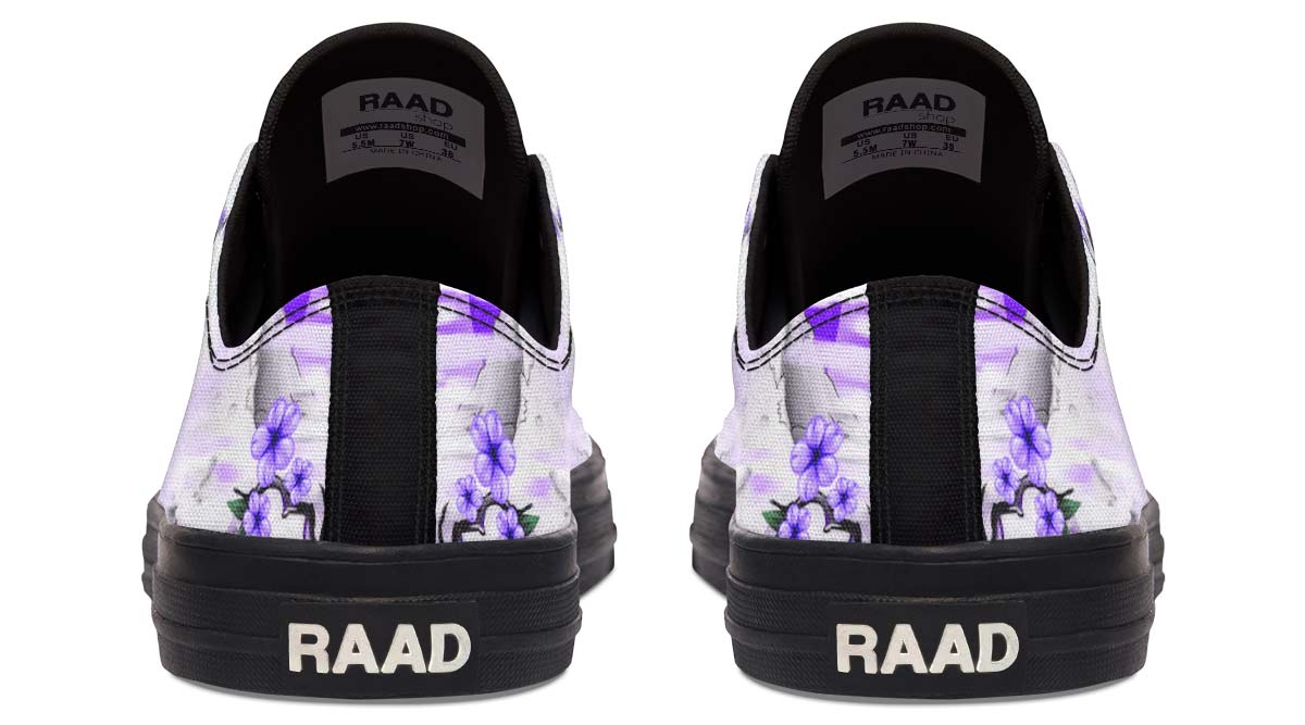 Fashion Print Couple Low-Top Canvas Shoes