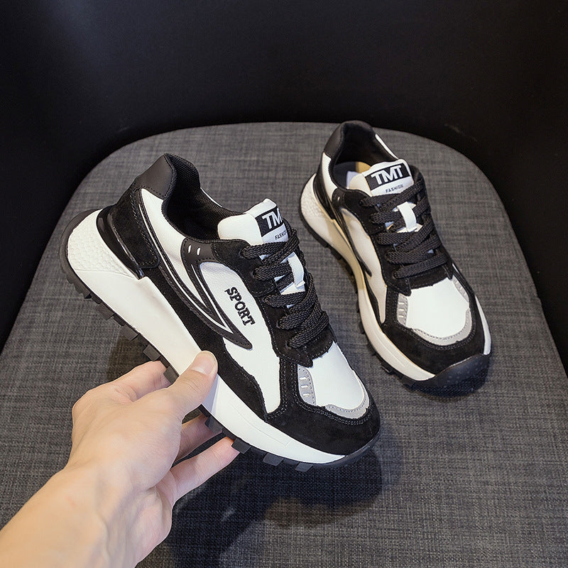 Women's Genuine Leather All-match Casual Old Shoes