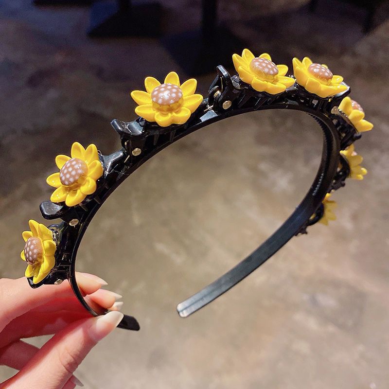 Cartoon Fruit Headband Multi-layer Hollow Woven Hairpin