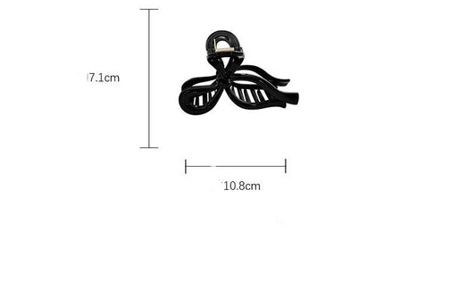 Women's Retro Simple Acrylic Large Shark Clip