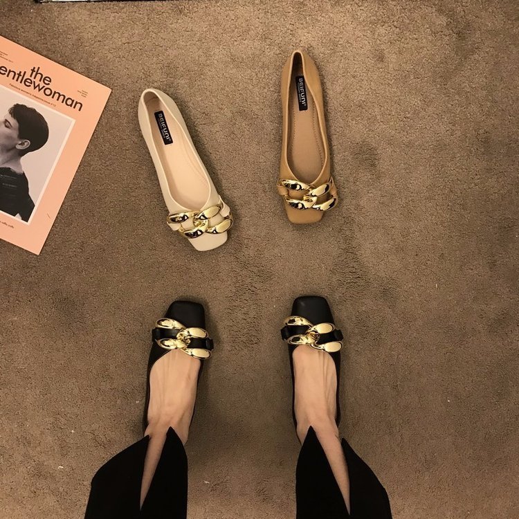 One Foot Simple Professional Style Comfortable Women's Shoes Ins Trendy Shoes