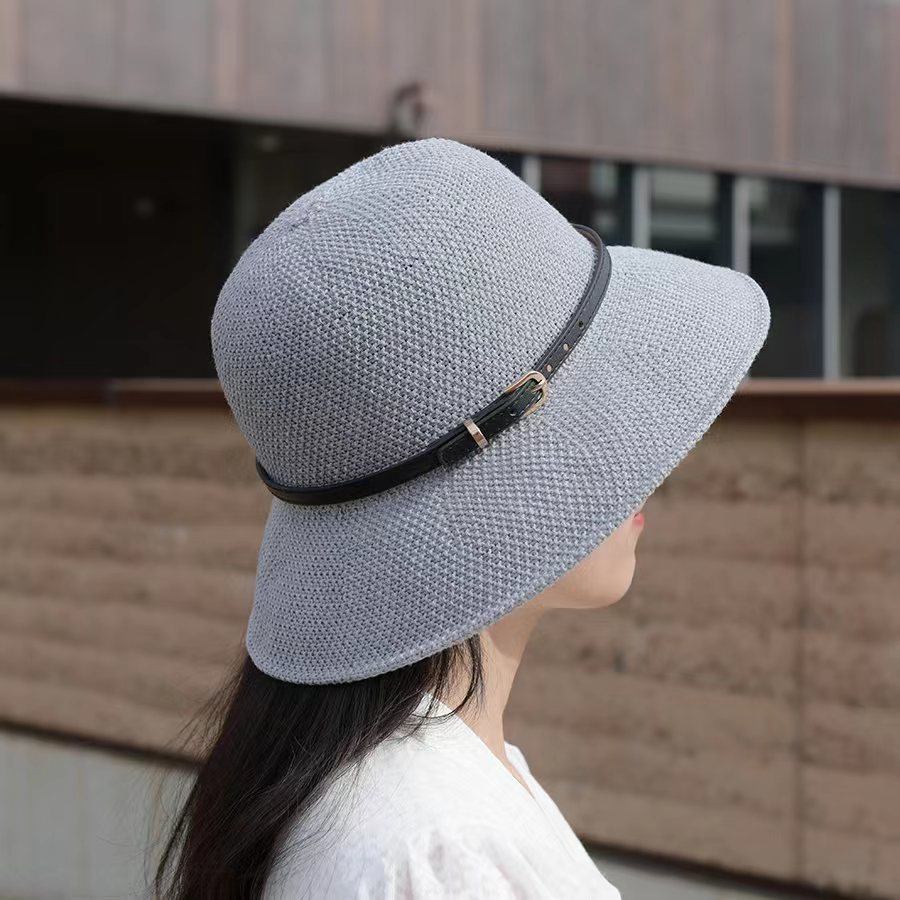 Women's Sunshade Sunscreen Thin Fashion Outdoor Straw Hat