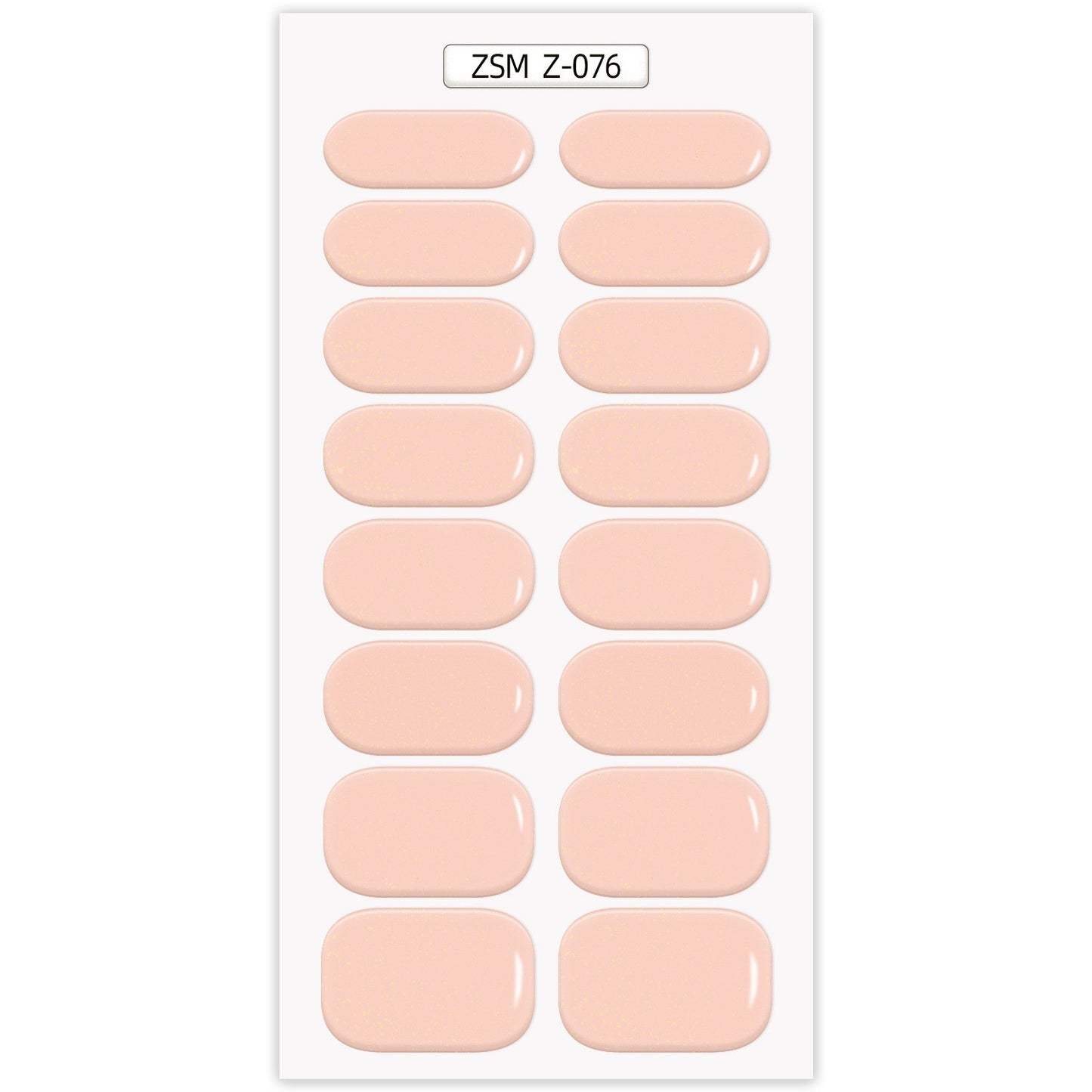 Waterproof Anti-overflow Semi-curing Gel Nail Stickers