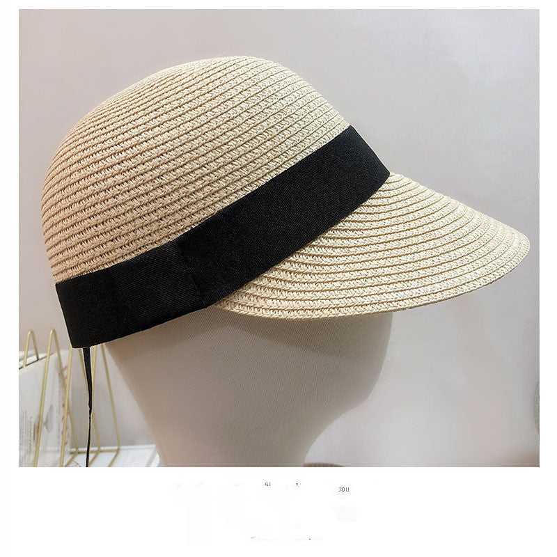 Women's Beach Sunscreen Sunshade Face Hat