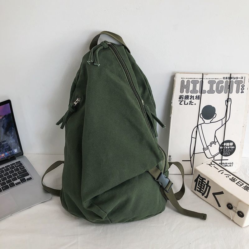 Retro Large Capacity Student Schoolbag For Men