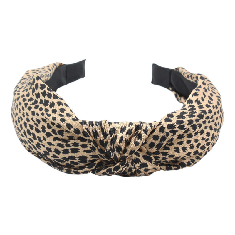 Cross-border Headband Hair Accessories Fabric Craft Knotted Headdress