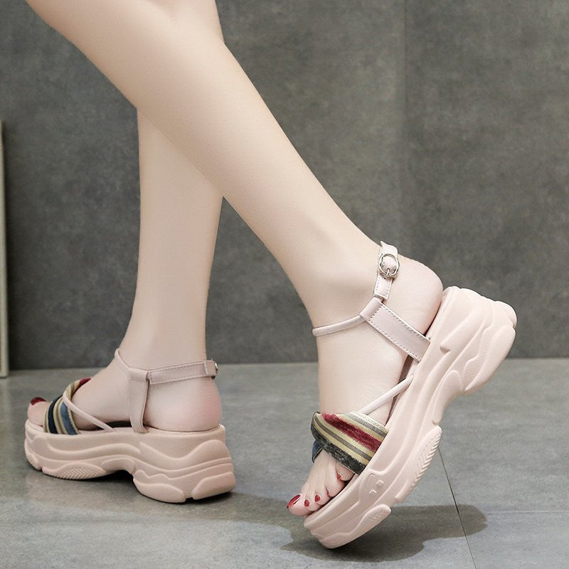 Women's Platform Height Increase Sports Sandals