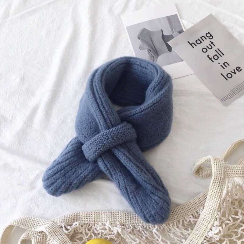 Candy Color Sleeve Children's Scarf Neck Cover