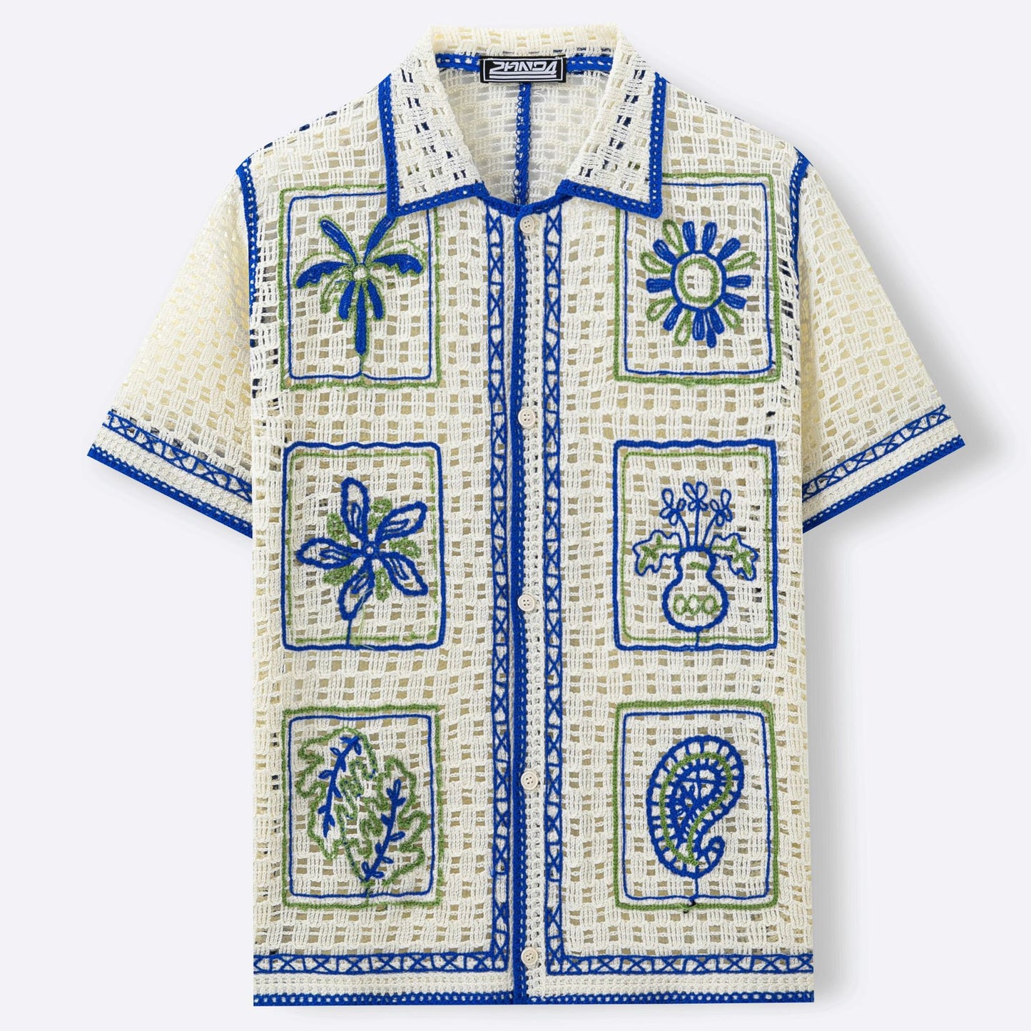 Summer Short-sleeve Water-soluble Lace Cardigan