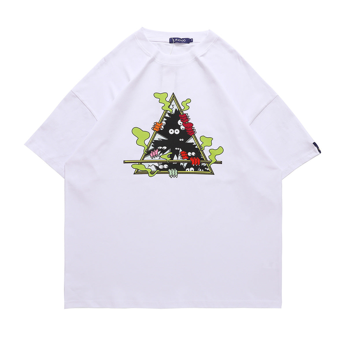 Creative Graphic Printing Loose Casual Street Unisex T-Shirt Women