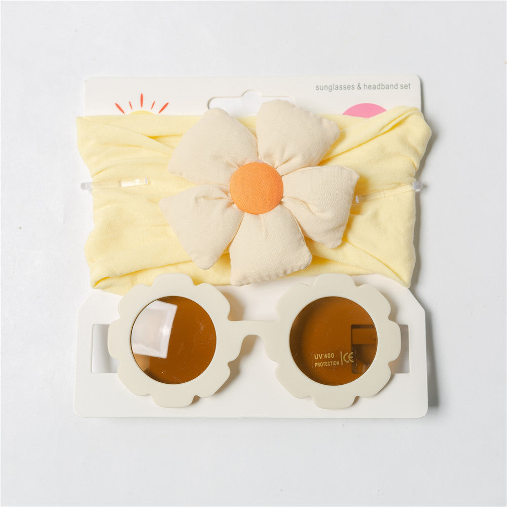 Children's Hair Band Glasses Set