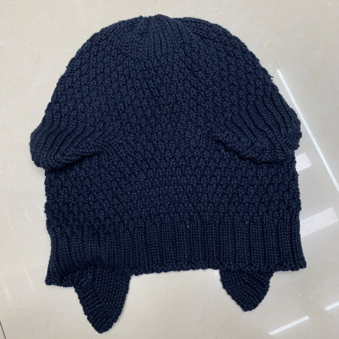 Cute Age-defying Knitted Hat With Horns