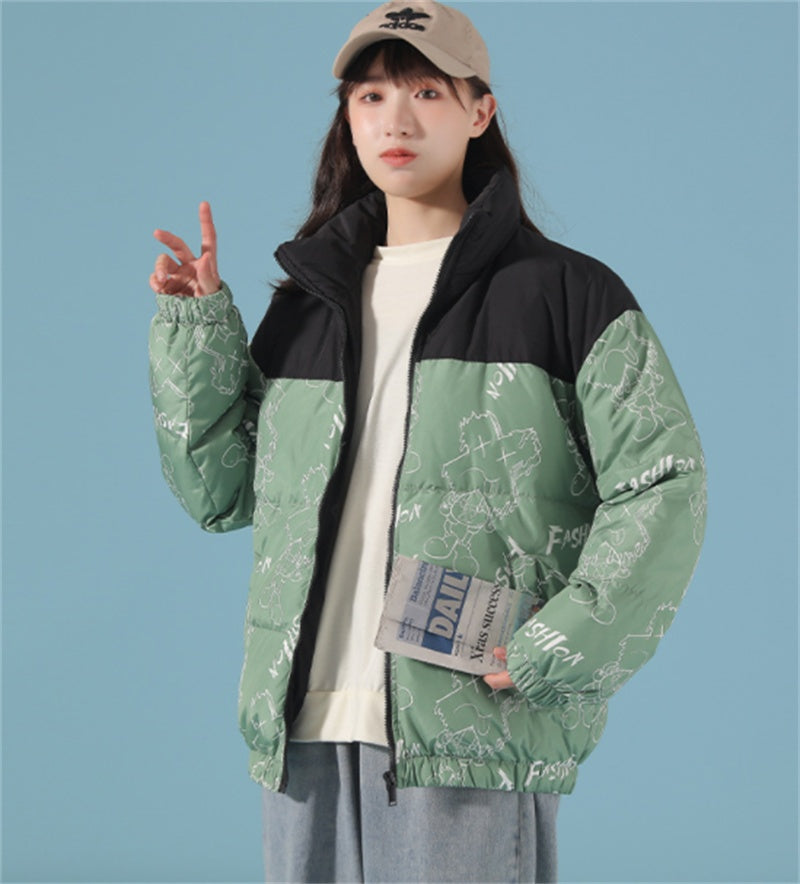 White Duck Down Hooded Sports Casual Men's Down Jacket